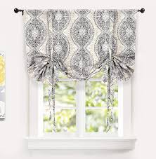 See more ideas about nursery valance, fabric, quadrille fabric. Aqua Gray Rod Pocket Wells International Driftaway Bella Medallion Pattern Room Darkening Window Curtain Valance 52 X18 Window Treatments Tiers Swags Valances