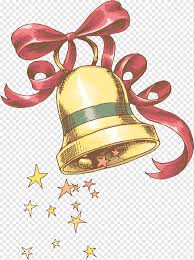 Pai natal árvore de natal e sinos fotos e imagens. Pressione O Toque Do Sino De Natal Presente Criativo De Sino Fita Caixa De Presente Fita Colorida Png Pngwing