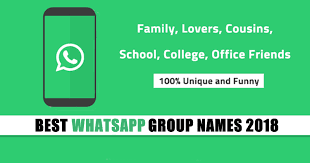 I have below compiled the list of best whatsapp group names list. Whatsapp Group Names 500 New Cool Funny Names For Friends Family Sisters Lovers