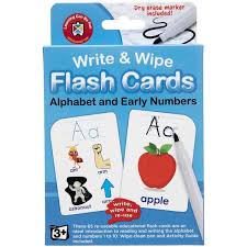 The english alphabet derives from the latin alphabet that is used in many languages around the world. Learning Can Be Fun Write Wipe Alphabet Flash Cards Officeworks