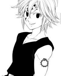 Ihr königreich wird von tyrannen erobert. Meliodas Manga Celebre Dessin Sangoku Nanatsu No Taizai