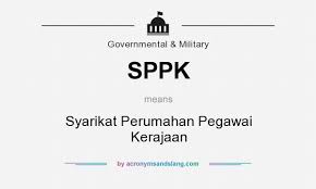 Sppk Syarikat Perumahan Pegawai Kerajaan By Acronymsandslang Com