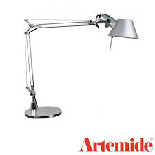 1 x 77 w halogen lamp 1 x 8 w led (e27). Artemide Tolomeo Mini Led Table Lamp Base 20 Cm A005600 Diffusione Luce Srl