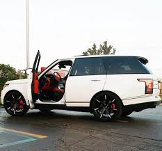 White Range Rover With Red Interior Dream Cars Dream Cars Range Rovers Range Rover