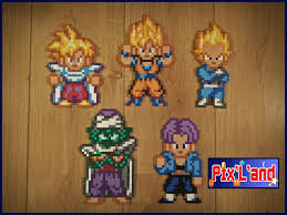 Theme Dragon Ball En Perle Hama Mini Perle Enfant Perles Hama Minecraft Perle Hama