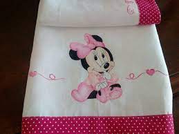 Lenzuolino Minnie Pittura Su Stoffa Punto Croce Creativita