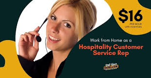 Make $16/hr. as a Work from Home Hospitality Customer Service Rep