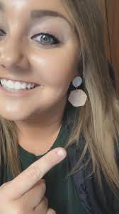 New blue earrings available