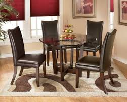Ash D357 15 Ashley Charrell Round Dining Table Mathis Brothers Furniture Round Dining Table Sets Round Pedestal Dining Table Glass Round Dining Table