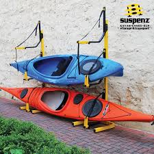 Maybe you would like to learn more about one of these? Triple Kayak Canoe Rack 3 Kayak Holder Suspenz