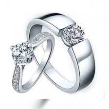 Cheap Sterling Silver Cubic Zirconia Cz Wedding Engagement Ring Sets Couple Rings Com Engagement Rings Couple Engagement Rings Best Engagement Rings