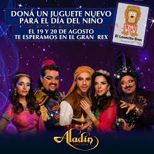 Darío barassi es el genio en aladín: Aladin El Show Aladinelshow Twitter