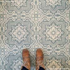 Easy to follow instructions with pictures and tips, hints, how to make your own stencil are you working with a thin or thick stencil? The Absolute Best Floor Stencils Plus Tips For A Perfectly Stenciled Floor Lovely Etc