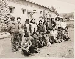 St. Anthony's 6th grade. Front: Jimmy, Mario, Leonard, James, Marvin,  Maurice, Paul, Eugene, Mark Back: Donald, ?, Renee, ?, MaryAnn, ?, ?,  Patricia, Bernadette, Susanne Sr. Cecelia at the back of the class ca. ~1976