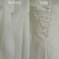 If Your Dress Is Too Small Adding A Corset Back Is A Great Way To Add More Room With A Beautiful Style Alter Sewing Wedding Dress Diy Dress Clothing Hacks