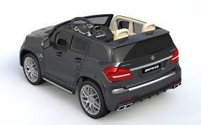 July Pre Order 24v 2 Seater Licensed Mercedes Gl63 Kids Ride On Car Black Kids Ride On Car Tiny Cars