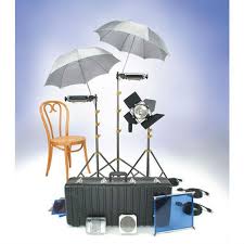 Rental Lowel Lighting Kit With 3 Tota Lights 1 Omni Light And 4 Stands Lighting Studio Lowel At Unique Photo