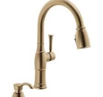 Pull-Down Kitchen Faucet 1L w/Soap (Recertified) in Champagne Bronze