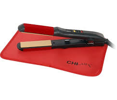 Best Buy Chi Turbo 1 Ceramic Hairstyling Iron Black Red Velvet Ca1105 Ceramic Flat Iron Flat Iron Black And Red