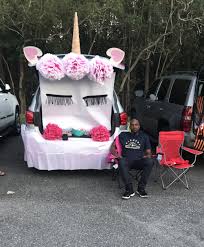 Unicorn Trunk Or Treat Trunk Or Treat Truck Or Treat Halloween Car Decorations