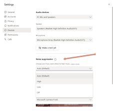 By enabling webrtc in control hub, webex devices and participants with devices in personal mode invited to a microsoft teams meeting can join the meeting directly from their devices with one button to push (obtp). How Noise Suppression Works In Teams Meetings Office 365 For It Pros