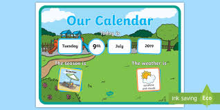 Daily Weather Calendar Weather Chart Long Date Format