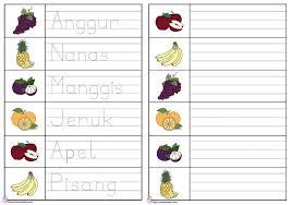 Check spelling or type a new query. Latihan Menulis Buah Buahan 1
