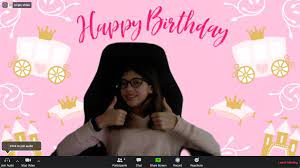 Free Zoom Backgrounds For Girl Virtual Birthday Parties Catch My Party Girls Birthday Party Themes Princess Theme Birthday Party Princess Theme Party