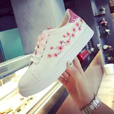The following three types of flowers are seriously minuscule, which makes them so very sweet. Fashion Women S Straps Sports Running Sneakers Embroidery Flower Shoes