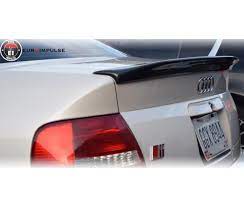 Audi B5 A4 S4 Sedan Rear Carbon Fiber Spoiler Carros Auto