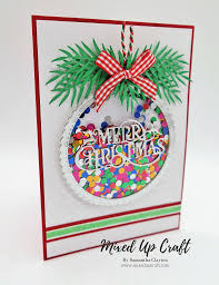 In this tutorial, i show you how to make a very cute christmas bauble shaker card. Christmas Bauble Shaker Card Christmas Cards Handmade Diy Christmas Cards Christmas Card Crafts