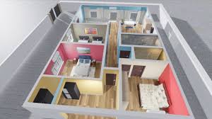 Design your dream home, now with an endless number of floors in home design 3d, the reference app for interior design and home decoration. 3 Bhk Beautiful Home Plan By 3d Design 3d Home Plan Youtube