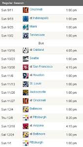 A Closer Look At The Cleveland Browns 2011 2012 Schedule