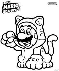 Top 10 Super Mario 3d World Coloring Pages
