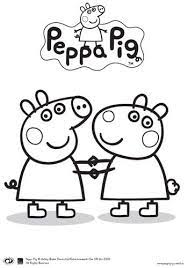 She lives with her little brother george, mummy pig and daddy pig. Peppa Pig And Friends Colouring In Printable Peppa Pig Coloring Pages Peppa Pig Colouring Family Coloring Pages