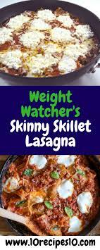 An Easy And Delicious Lasagna Made In Just One Skillet This Is A New Family Favorite Weight Watcher Ground Beef Recipe Skillet Lasagna Lean Ground Beef Recipe