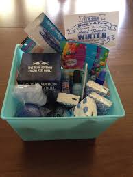 Using The Color Theme Idea I Decided To Go With Beat The Winter Blues For January S Secret Pal Secret Sister Gifts Secret Pal Gifts Birthday Gifts For Sister