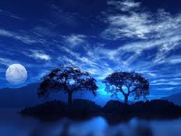 Descarga fondos de pantalla de paisajes hd 4k. Fondos De Cielo Azul Bonito Fondos De Pantalla De Paisajes Nocturnos 1024x768 Wallpapertip