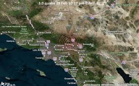 Small Magnitude 3 0 Quake Hits 6 Miles Northeast Of Rancho Cucamonga California United States Late At Night Volcanodiscovery