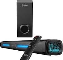 pTron Jazz Pro X1 240W साउंडबार वायर्ड सबवूफर के साथ TV के लिए, पंची बेस,  2.1 CH, मल्टी-कनेक्ट BT5.3/HDMI ARC/ऑप्ट-इन/Aux/USB, मूवी/संगीत/समाचार मोड,  ...