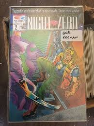 Night Zero #2 Signed Bob Keenan