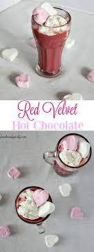 Red Velvet Hot Chocolate Recipe Red Velvet Hot Chocolate Hot Chocolate Hot Chocolate Mix