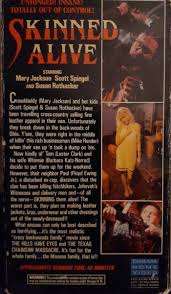 SKINNED ALIVE (VHS, 1990) CINEMA HOME VIDEO 1st VHS Release RARE REDNECK  HORROR | eBay