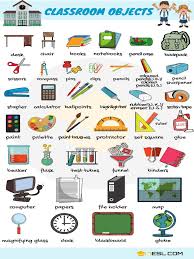 Can you remember all these classroom objects? Classroom Objects Vocabulary 2