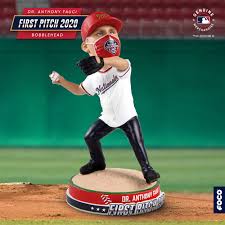 Fauci has become a star during the coronavirus pandemic, but fauci is a huge baseball fan. A Nationals Bobblehead Of Dr Fauci Throwing Out The First Pitch Has Just Been Released