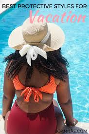 7 Easy Vacation Hairstyles For Black Women Joanna E Black Women Hairstyles Vacation Hairstyles Womens Hairstyles
