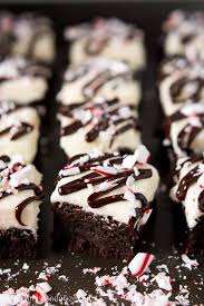 cream cheese peppermint brownies
