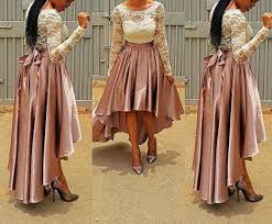 Silk High Low Skirt Silk Pleated Skirt Circle Skirt Maxi Skirt Gather Skirt Prom Dresses Long With Sleeves Prom Dresses With Sleeves Plus Size Prom Dresses