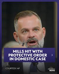 Florida Rep. Cory Mills was officially hit with a protection order Tuesday  after Lindsey Langston, the reigning Miss United States and Mills'  ex-girlfriend, filed for a restraining order against him.