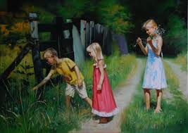 Festészet , art , artist , ember ábrázolás portré, akt , csendélet , táj Gulyas Laszlo Magyar Festo 1960 Gyik Magyar Festeszet Facebook